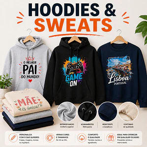 Hoodies & Sweats Personalizadas