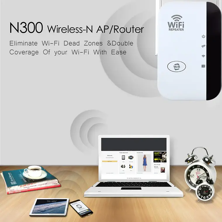 FENVI 300Mbps Wireless WIFI Repeater Remote Wifi Extender WiFi Amplifier 802.11N WiFi Booster Repetidor Amplifier Wi Fi Reapeter 4