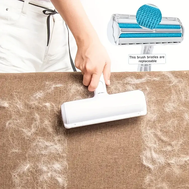 Escova Removedora de Pelos Reutilizável – Limpeza Rápida sem Esforço 1