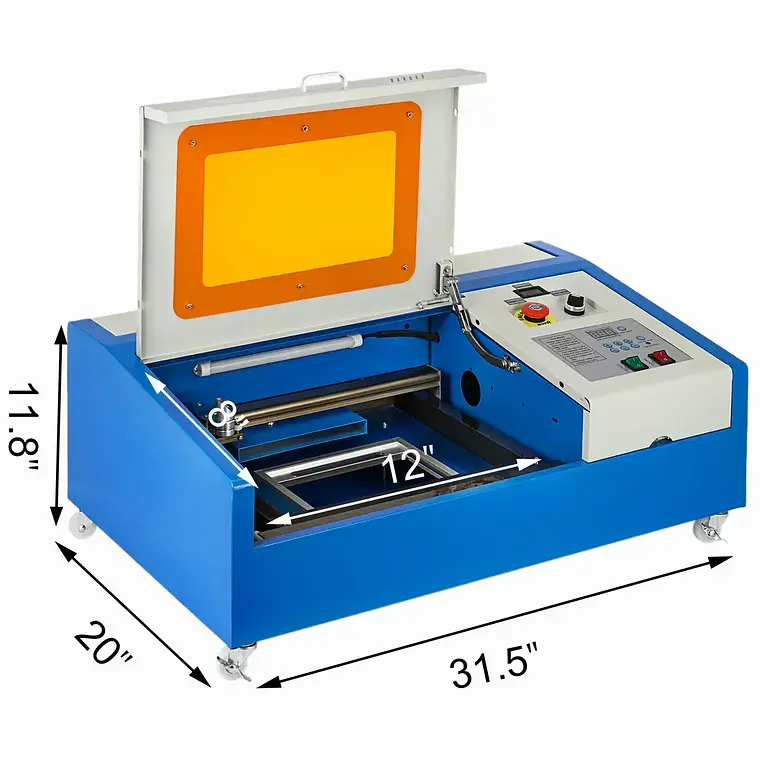 Maquina Corte & Gravação Laser 40W CO2 3