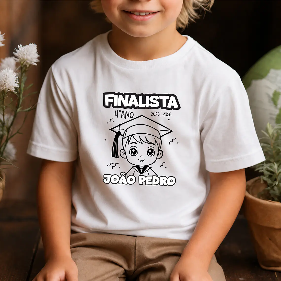  T-Shirt/Camisolas de Criança Personalizada 