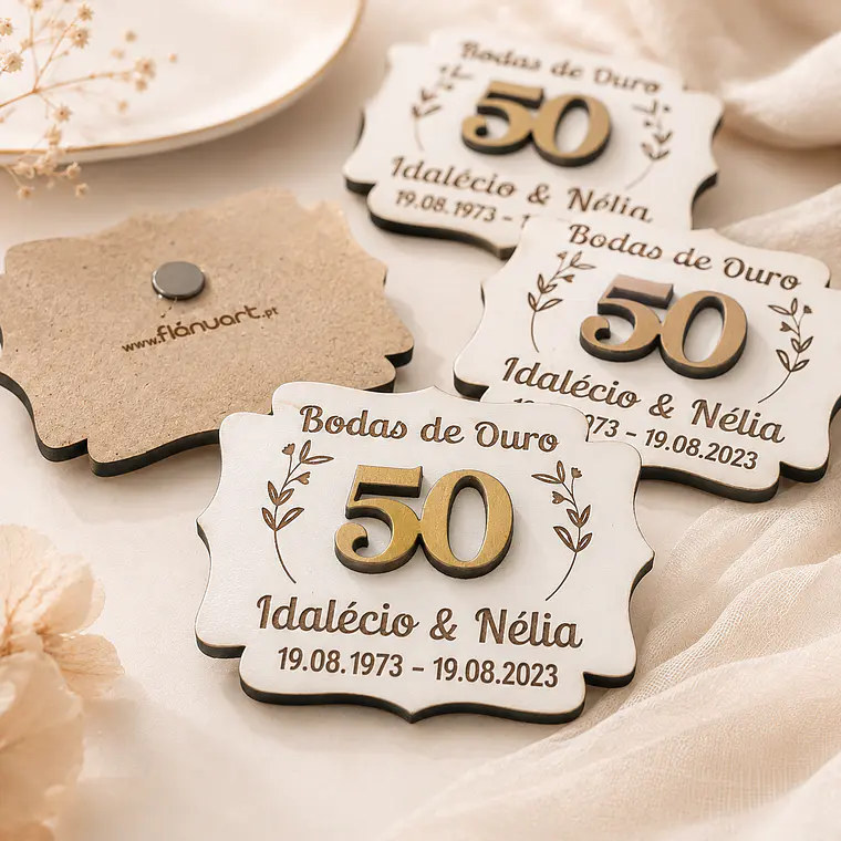 Lembrança de Casamento | Bodas de Ouro 1