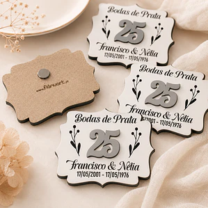 Lembrança de Casamento | Bodas de Prata
