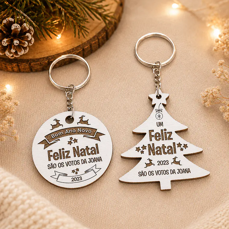 Porta Chaves Natal MDF 1