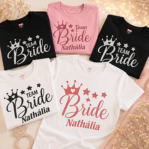 Packs T-shirts - Despedida de Solteira | Casamento