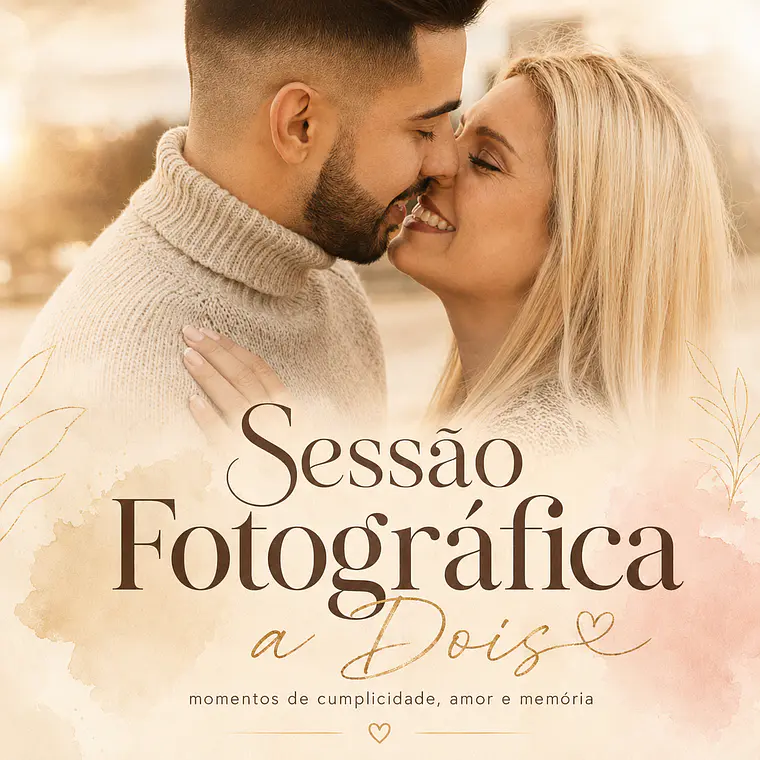 Sessão Fotográfica a Dois 1