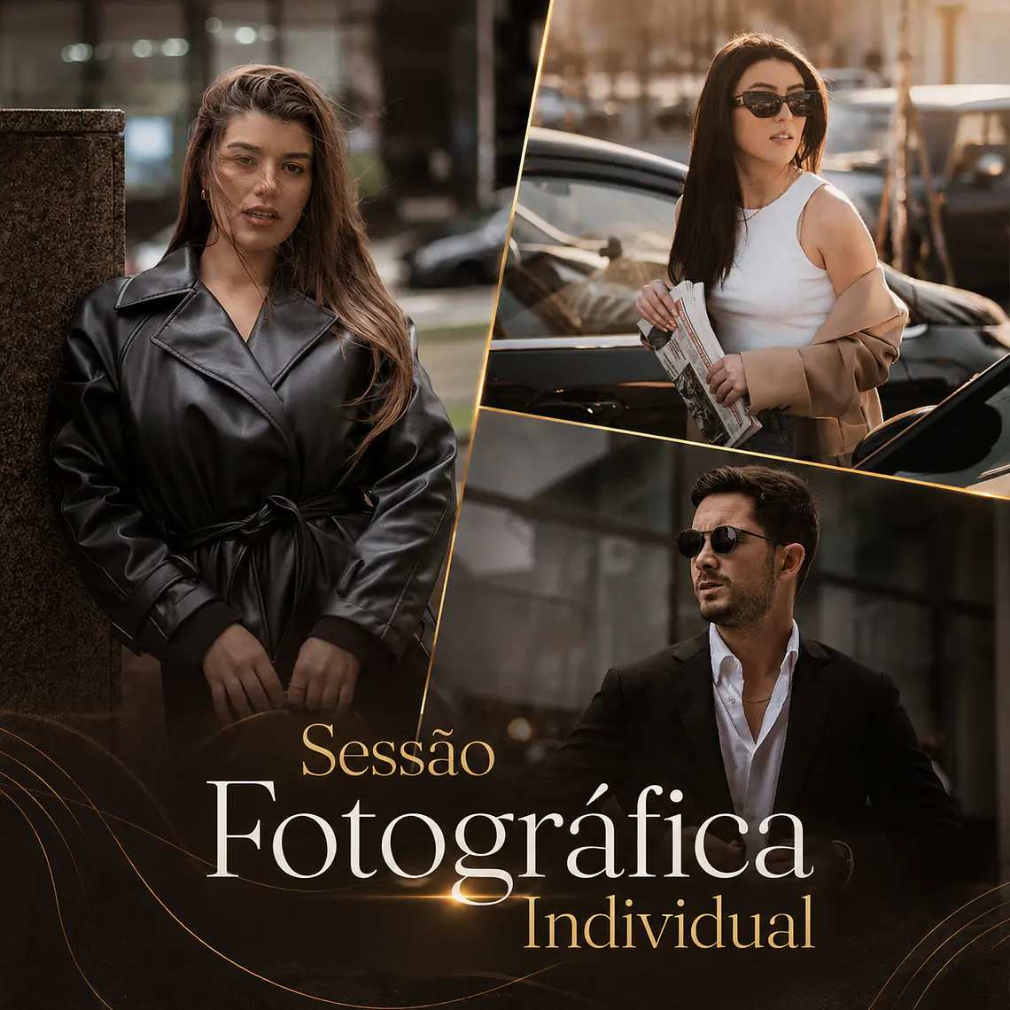 Sessão Fotográfica Individual  na Cidade do PORTO 1