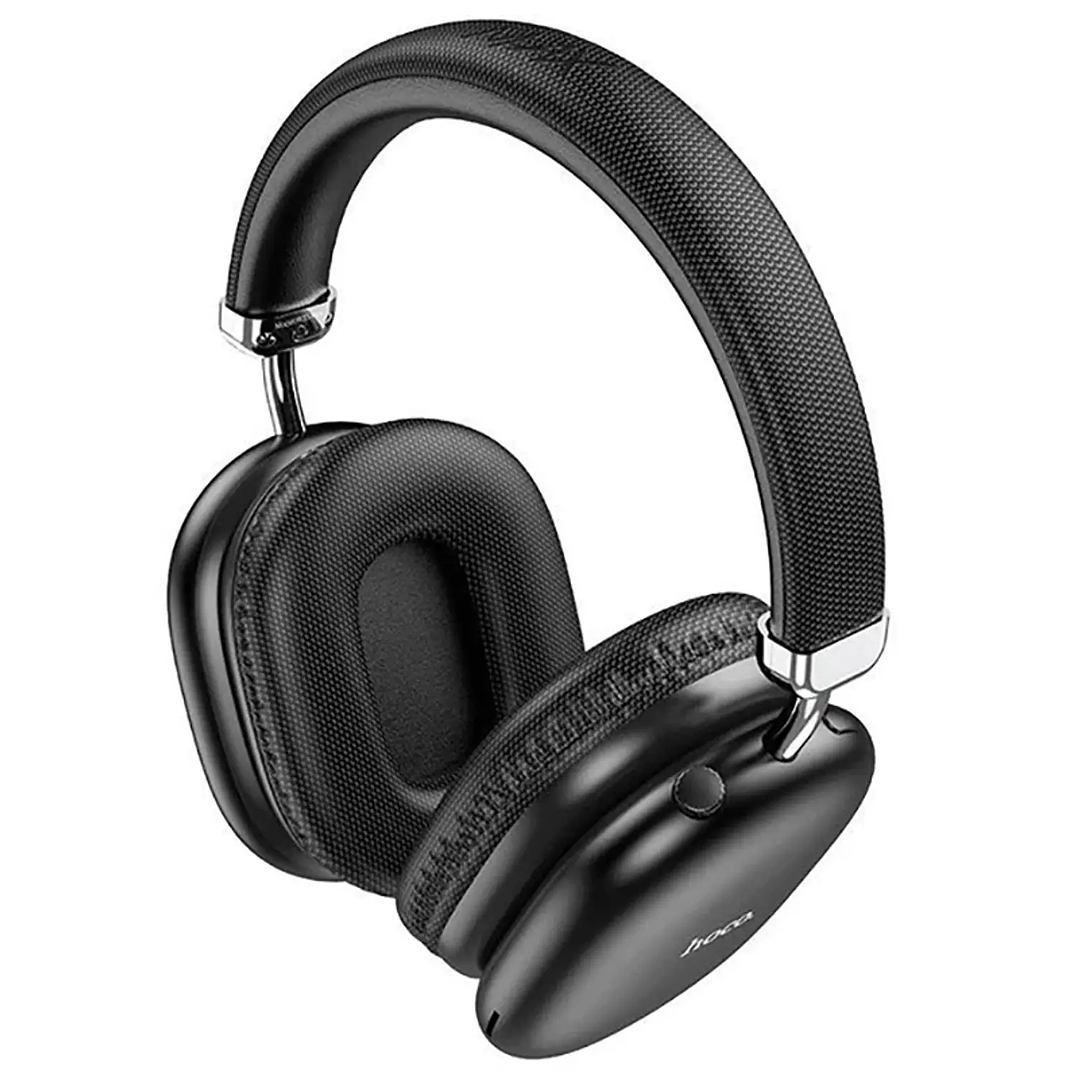 Audífonos Hoco W35 Max Joy Bluetooth Inalámbricos Negros con Batería de 90H 1
