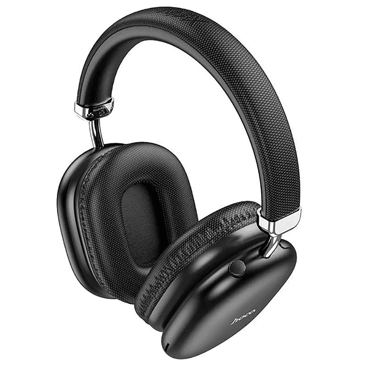Audífonos Hoco W35 Max Joy Bluetooth Inalámbricos Negros con Batería de 90H 1