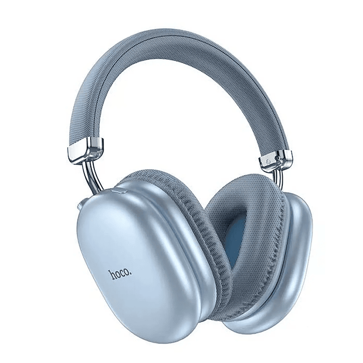 Audífonos Hoco W35 Max Joy Bluetooth Inalámbricos Sky Blue (Azul) con Batería de 90H 1