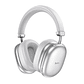 Audífonos Hoco W35 Max Auspicious Bluetooth ANC Inalámbricos Silver (Plateados) con 90H - Miniatura 1