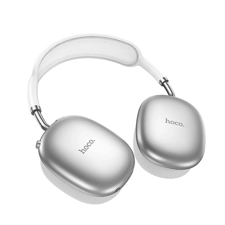 Hoco W55 Plus ANC 90hrs Silver (Plateado) | Audífonos Bluetooth Premium 2