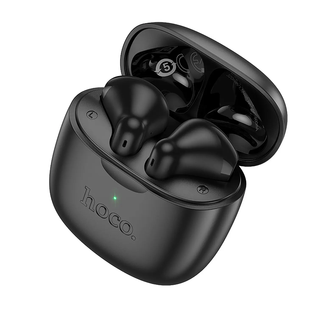 Hoco EW201 Graceful Negro – Audífonos Bluetooth 5.4 TWS 2