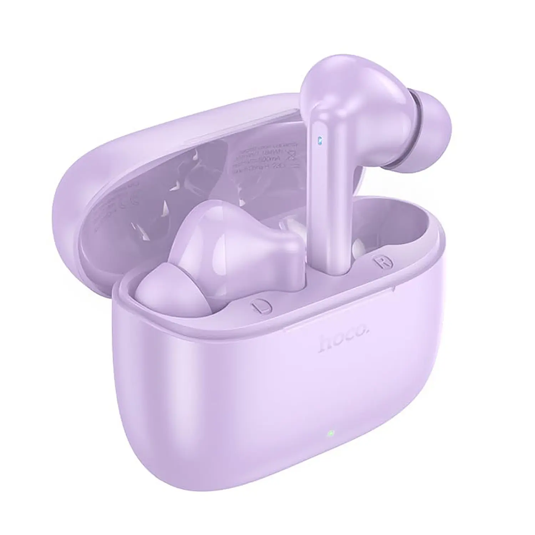 Hoco EQ2 Thought Morado– Audífonos TWS In-Ear Bluetooth 5.3 1