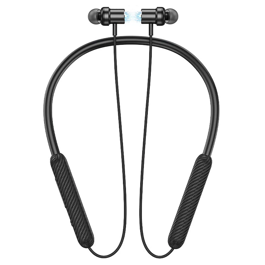 Hoco ES70 Armour Negro – Auriculares de Cuello Bluetooth 5.3, 80h 1