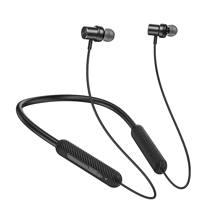 Hoco ES70 Armour Negro – Auriculares de Cuello Bluetooth 5.3, 80h 2