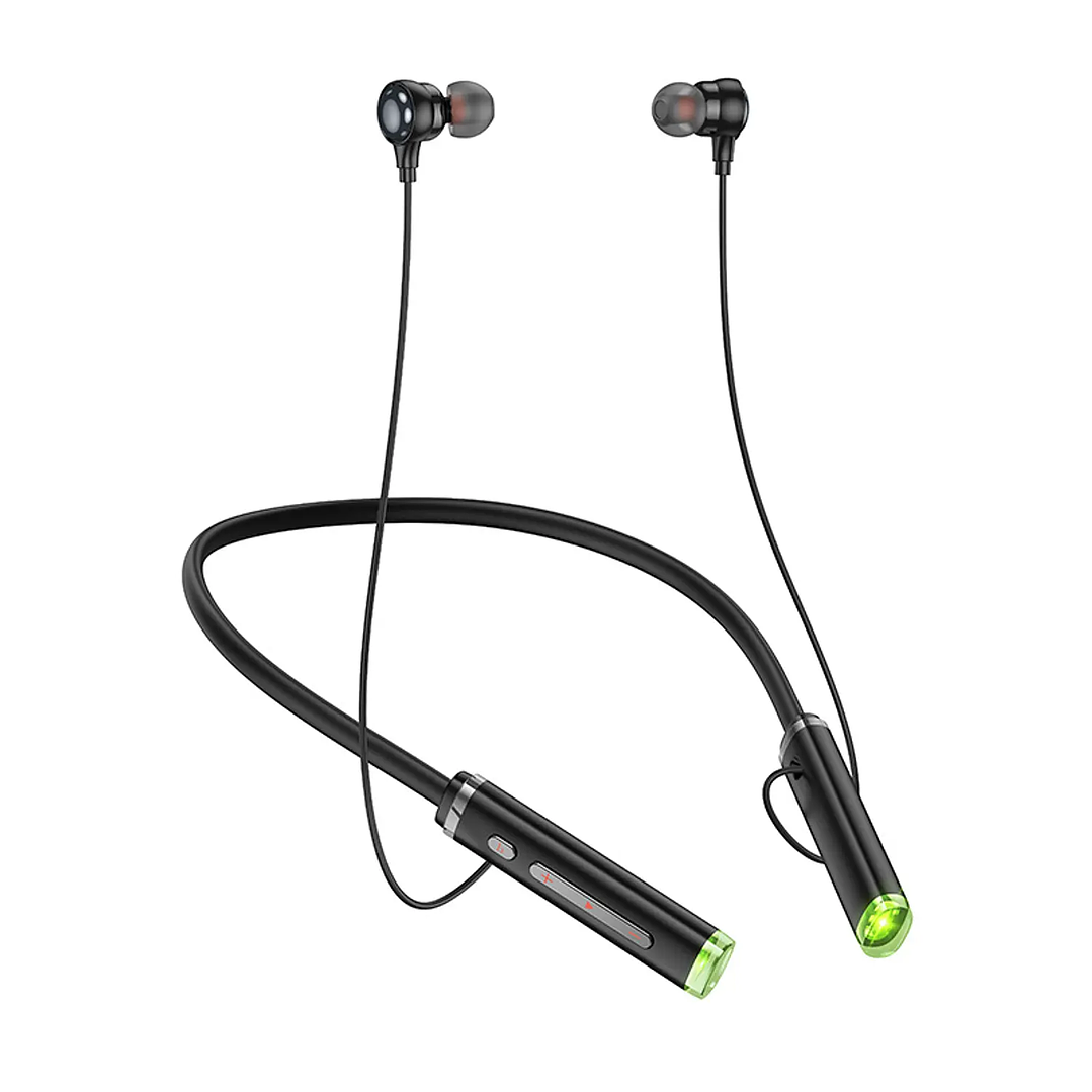 Hoco ES72 Benevolent Negro – Auriculares Bluetooth 5.4, 30h de batería 1