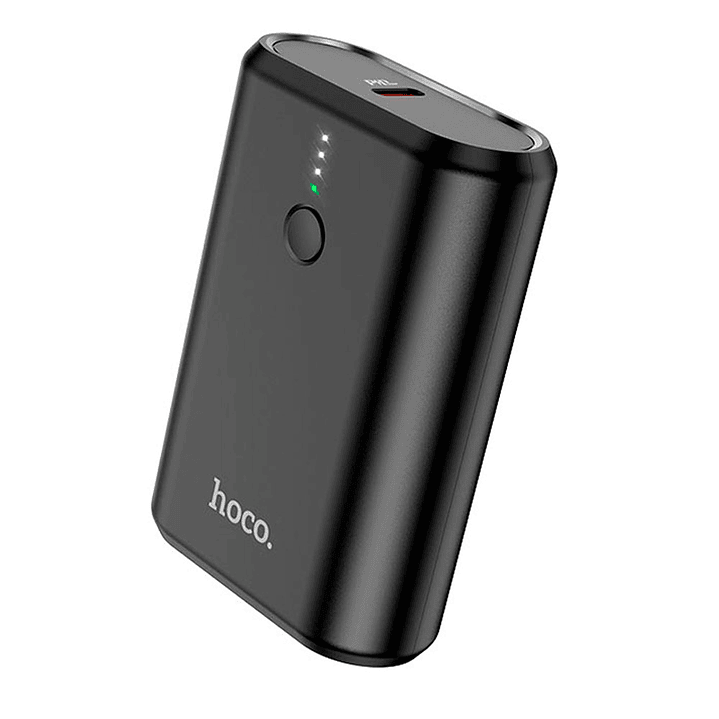 Cargador portatil Hoco Q3 Mayflower 10000Mah Powerbank Negro 1