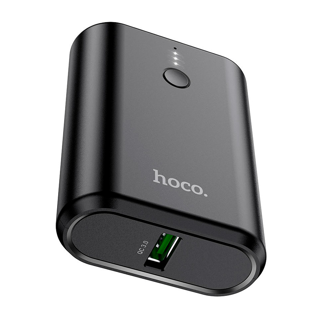 Cargador portatil Hoco Q3 Mayflower 10000Mah Powerbank Negro 3