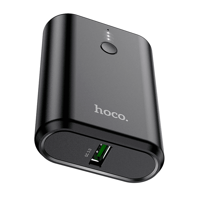 Cargador portatil Hoco Q3 Mayflower 10000Mah Powerbank Negro 3