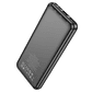  Powerbank Hoco J123 Element 10000mAh, Negro - Miniatura 3