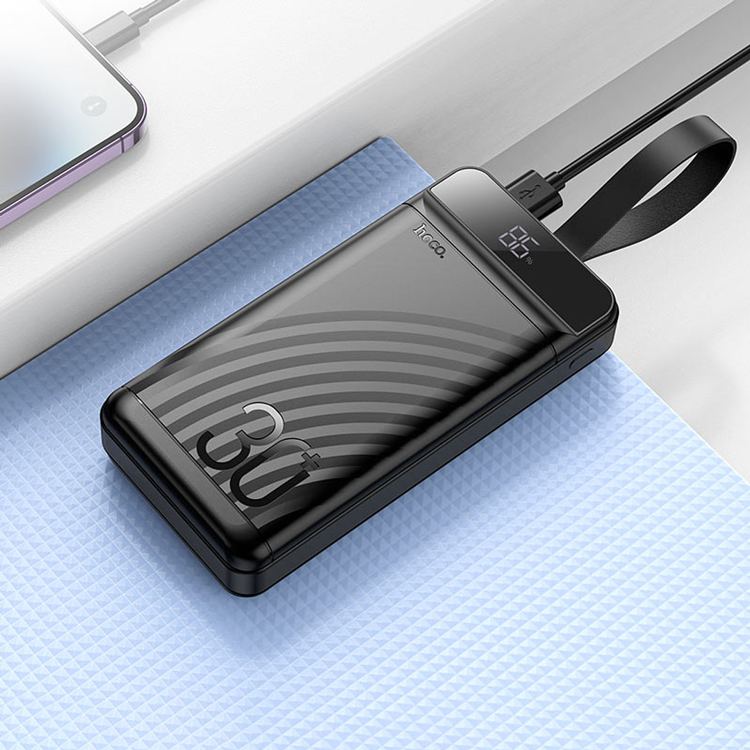 Powerbank Hoco J123B 22.5W 30.000mah Negro 5
