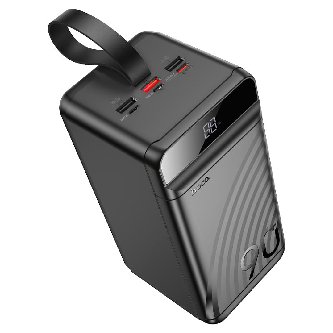 Powerbank Hoco J123D Element 22.5W+PD20W 90000mAh, Negro 1