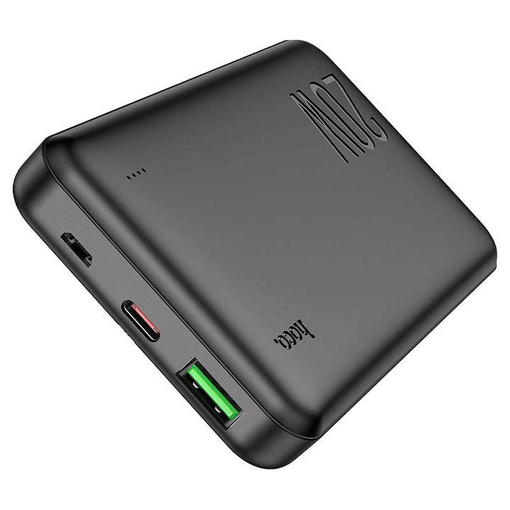 Powerbank Hoco J87 10,000mAh Tacker PD20W+QC3.0 Negro 3