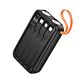 Powerbank Hoco J151 Spirit 4 cables 10000mAh negro - Miniatura 4