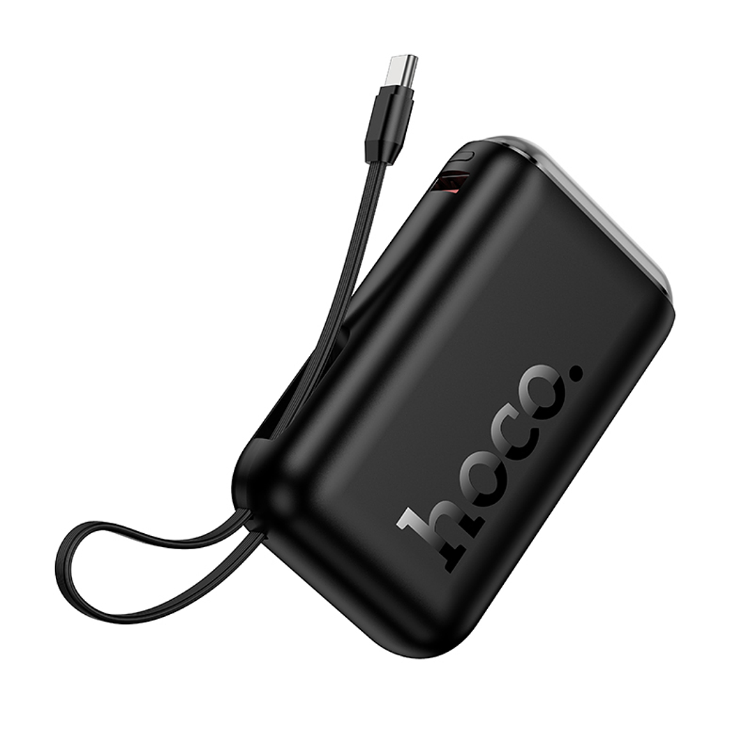 Powerbank Hoco J157 Leader 22.5W+PD20W Cable C 10000mAh Negro 3