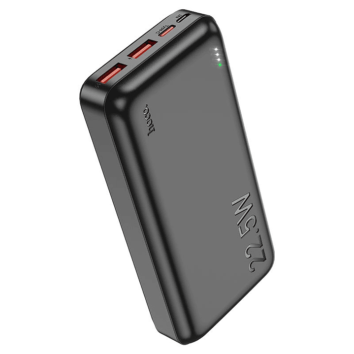 Powerbank J101A Astute, 22,5 W 20000 mAh, Negro 1