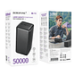 Powerbank Borofone BJ78C Clever 50000mAh negro - Miniatura 2