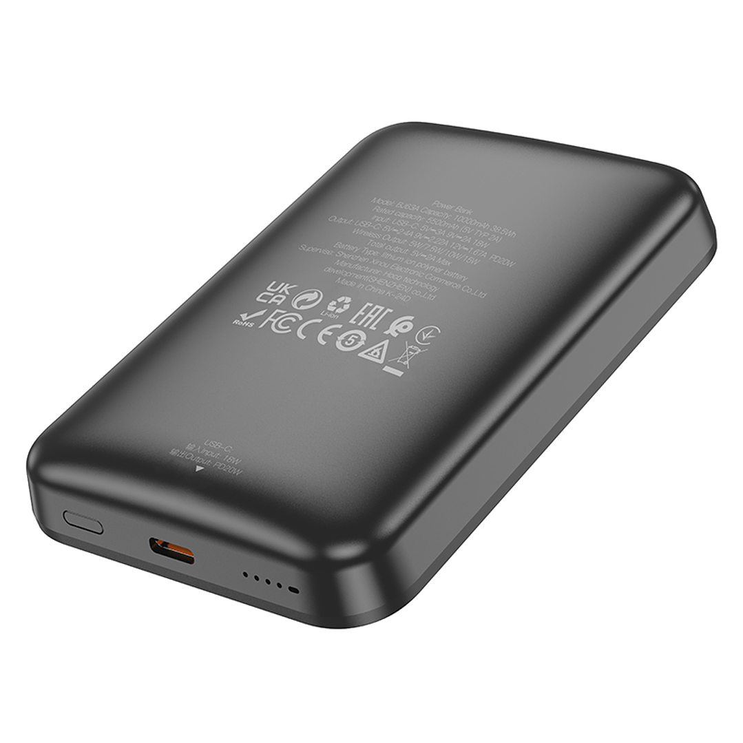 Powerbank Borofone BJ63A Nimble PD20W 10000mAh Negro 4