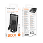 Powerbank Borofone BJ79 Clever 3 cables 10000mAh negro - Miniatura 2