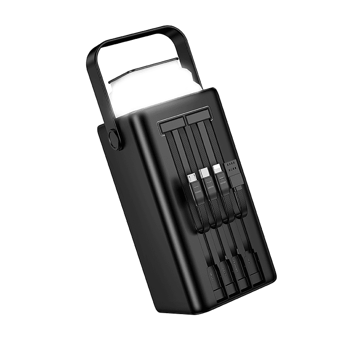 Powerbank Borofone BJ65B High 22.5W+PD20W+4 cables, 80000mAh  3