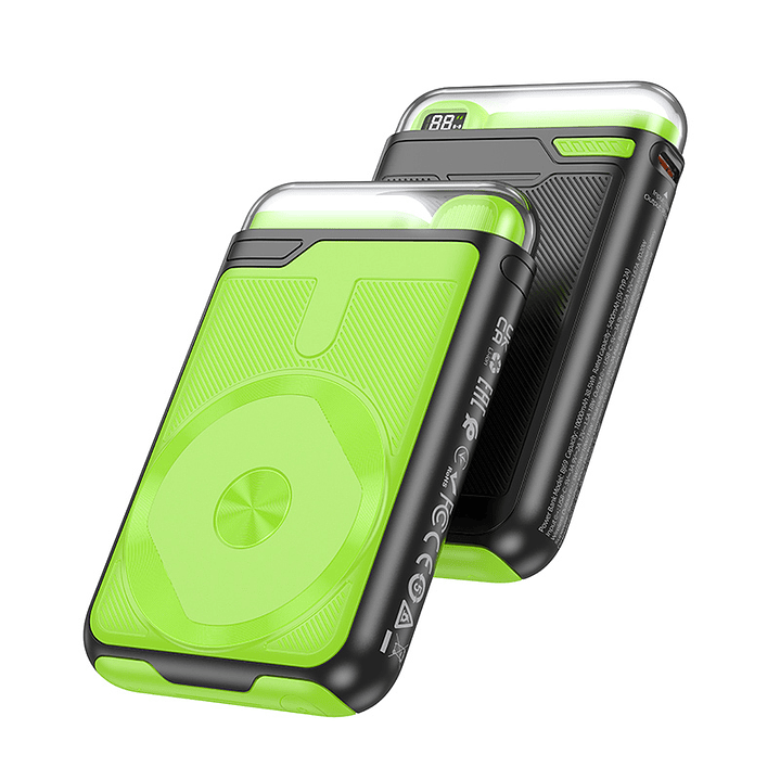 Powerbank Borofone BJ69 10,000mAh Skillful PD20W Inalambrico con luz Negro 3