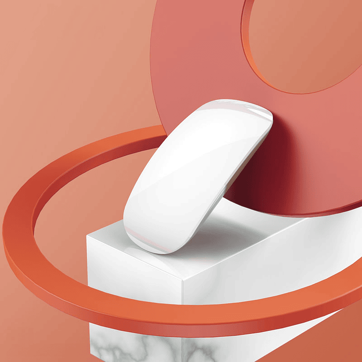 Mouse Inalambrico Hoco DI14 Blanco 6