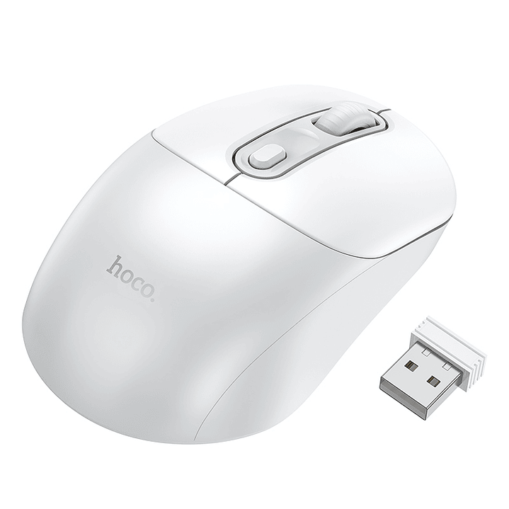Mouse Hoco GM28 2.4G Blanco 1