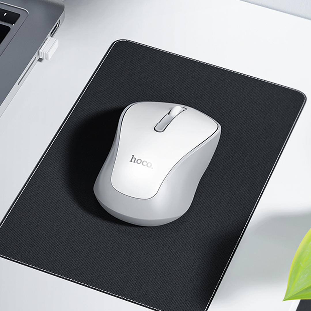 Mouse Hoco GM41 Exciting dual-mode Blanco 4