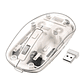 Mouse Hoco GM29 Mysterious dual-mode, Blanco - Miniatura 1