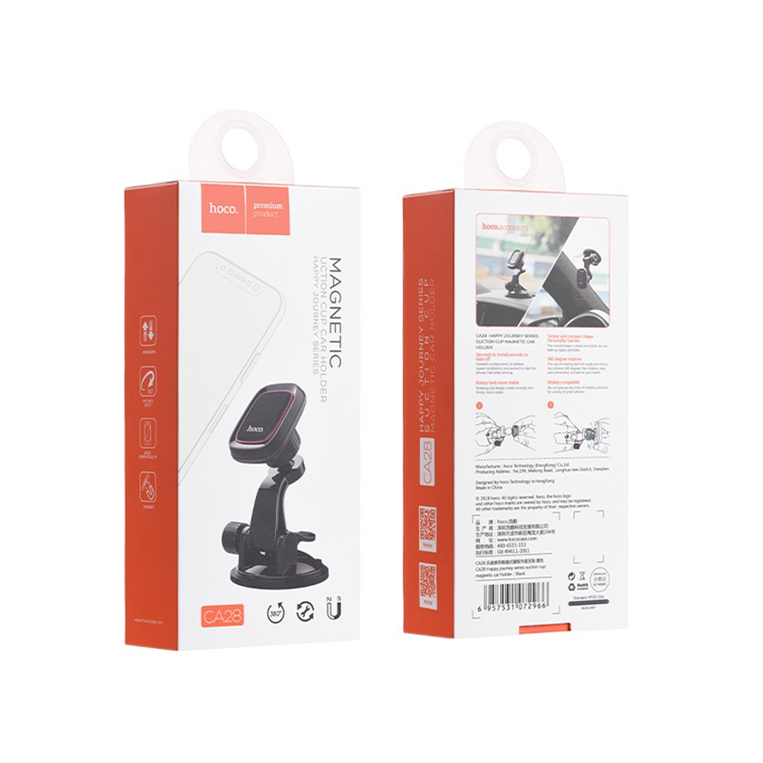 Soporte de Auto Hoco CA28 Happy Journey Negro 6