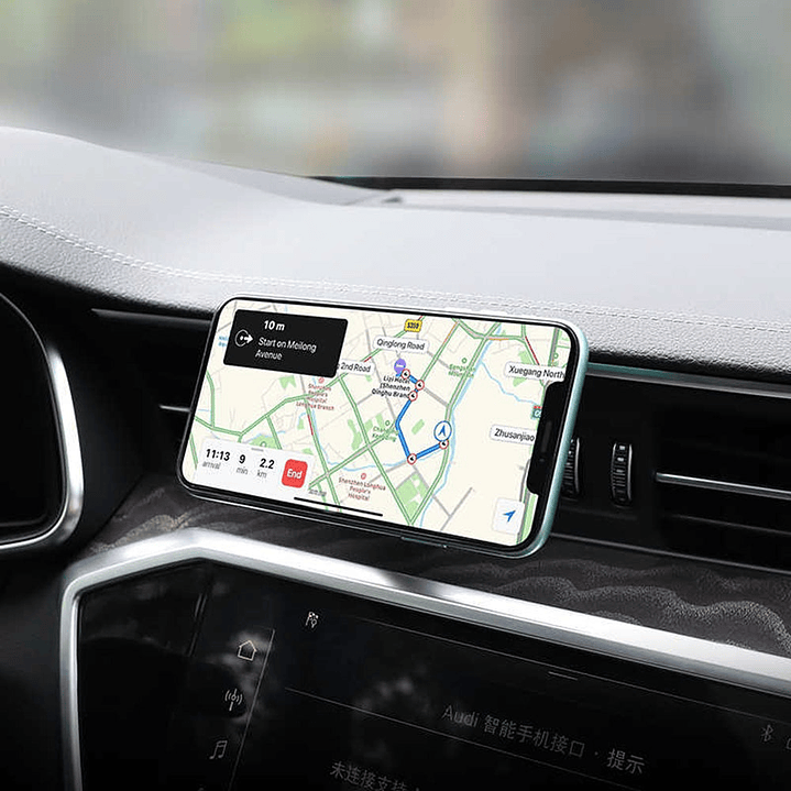 Soporte para Auto Hoco CA65 magnetico para Rejilla Negro 3