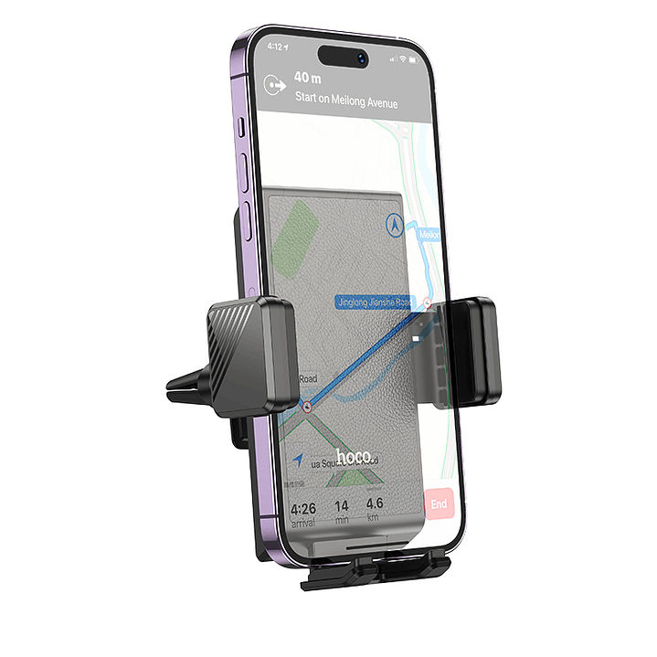 Soporte para Auto Hoco H48 Precious para rejilla Negro 3
