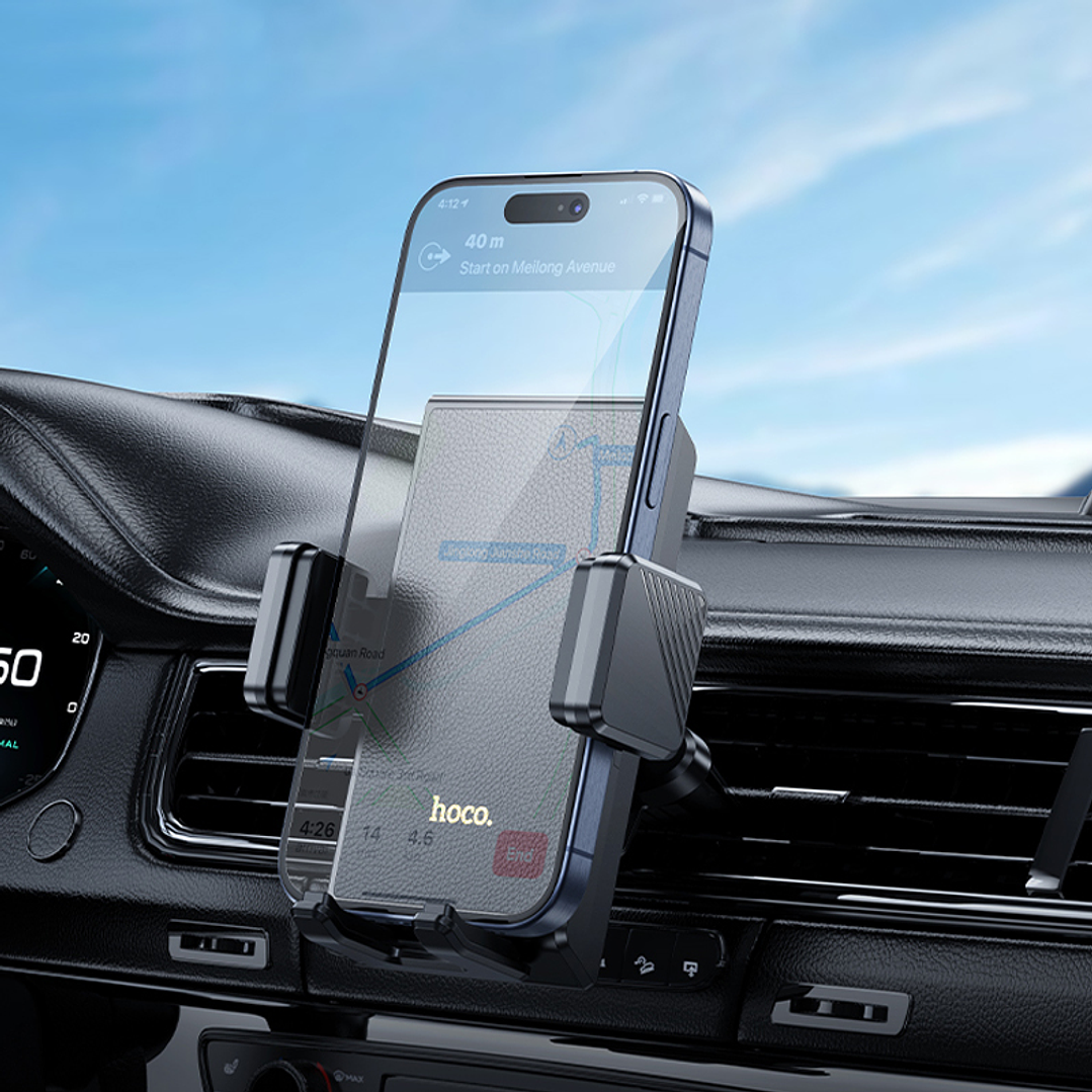 Soporte para Auto Hoco H48 Precious para rejilla Negro 6