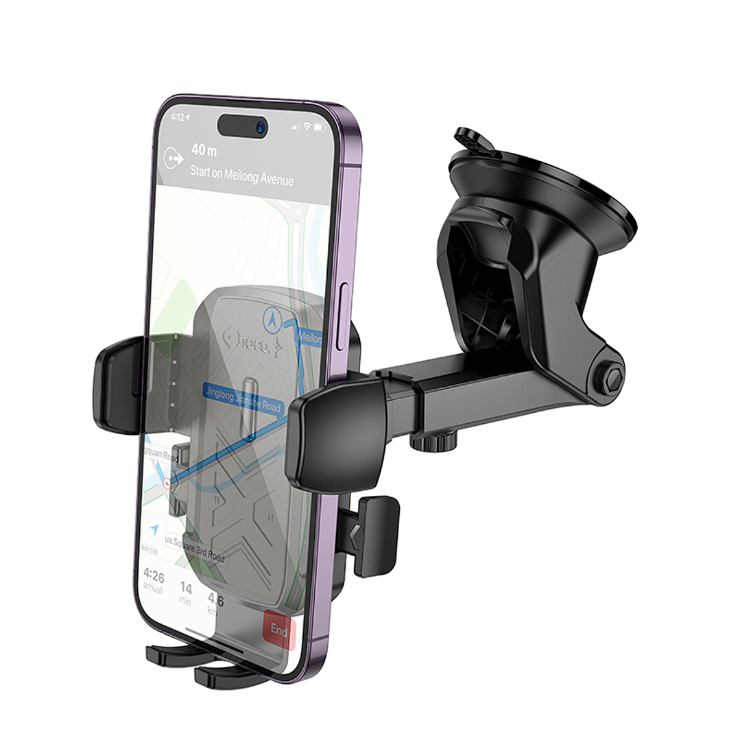 Soporte Auto Hoco H65 Gamble Negro 3