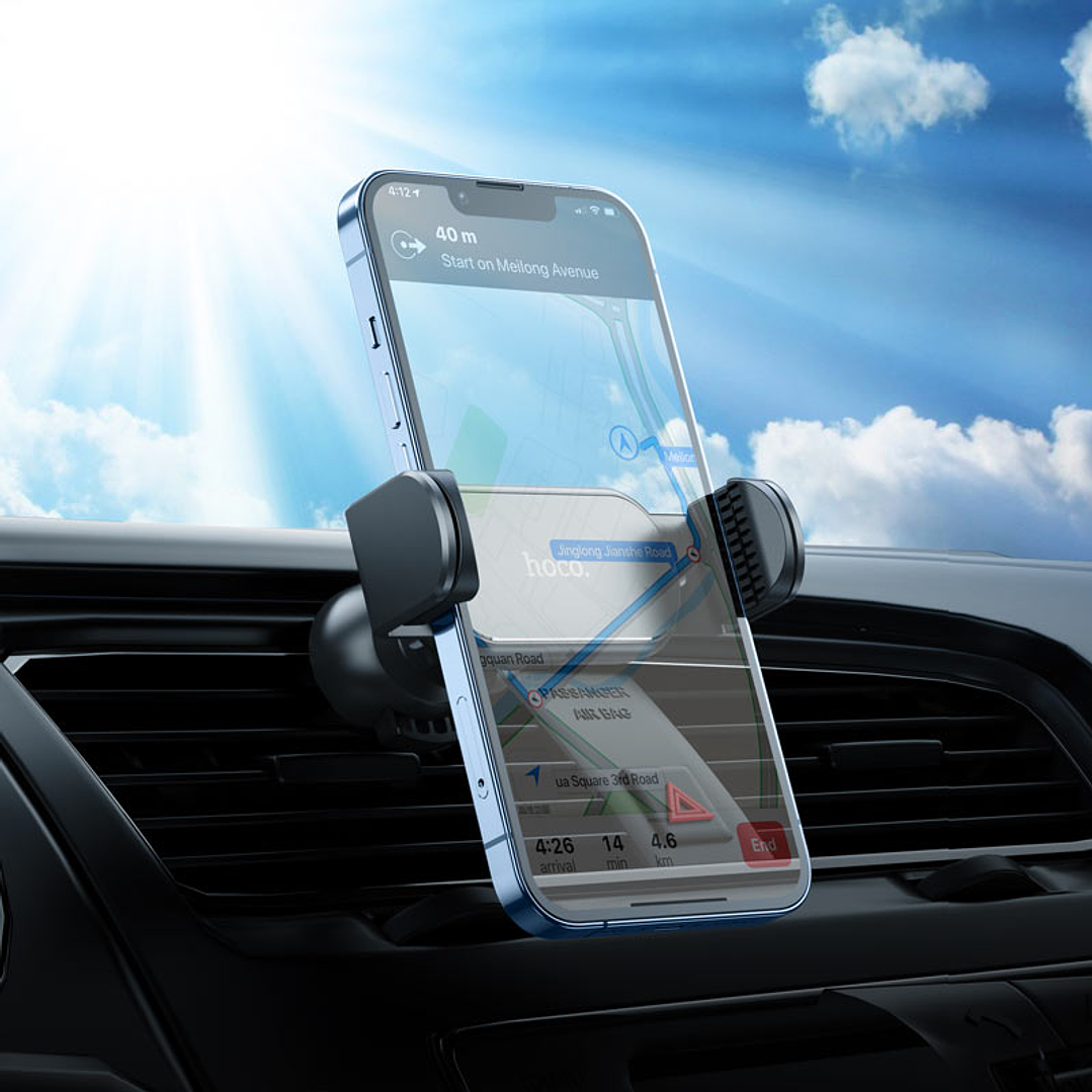 Soporte de Auto Hoco CA108 Pilot Negro 6
