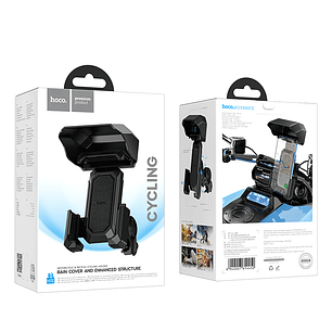 Soporte de celular para Moto Hoco H31 Wild Wolf Negro