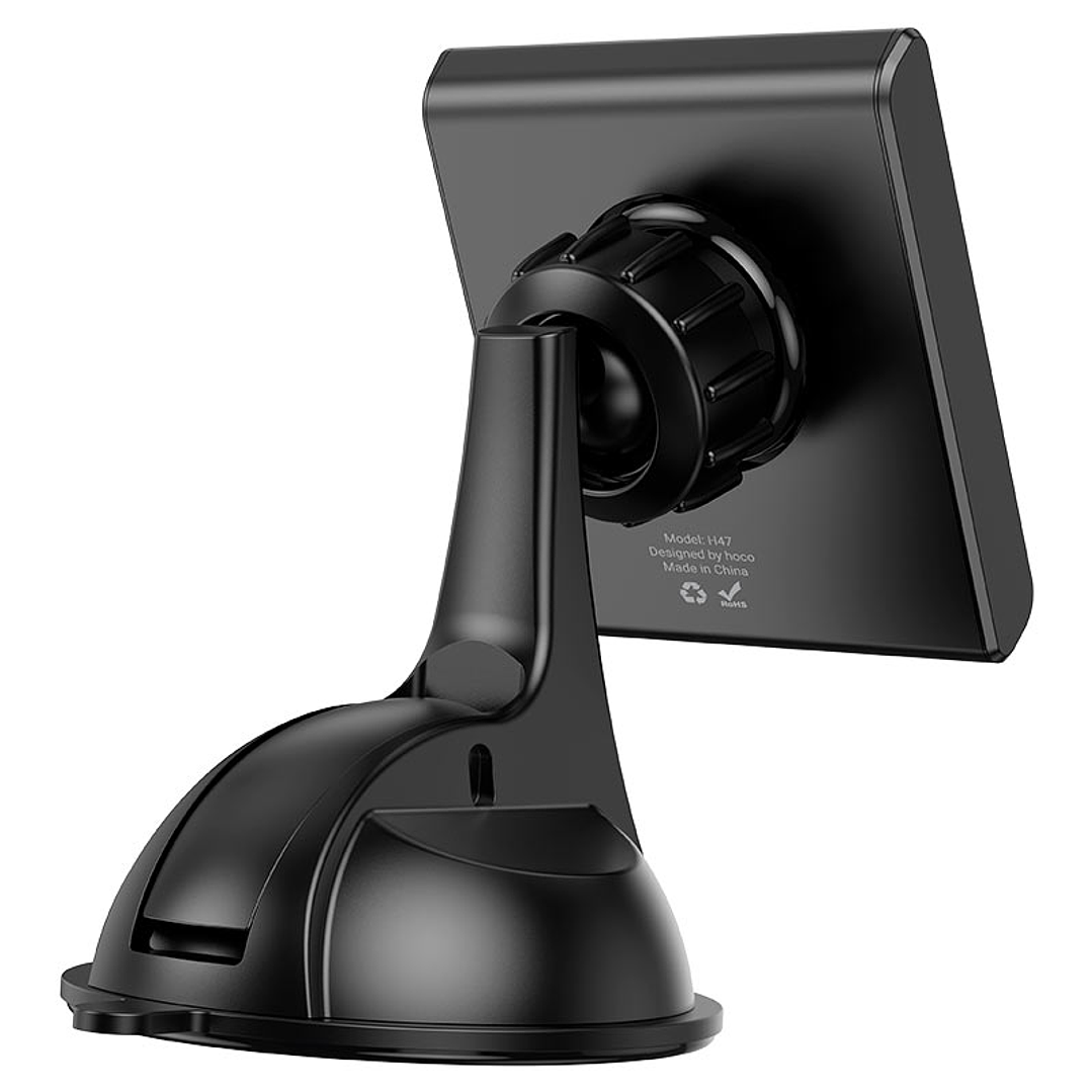 Soporte de Auto Hoco H47 Precious ring magnetico negro 3