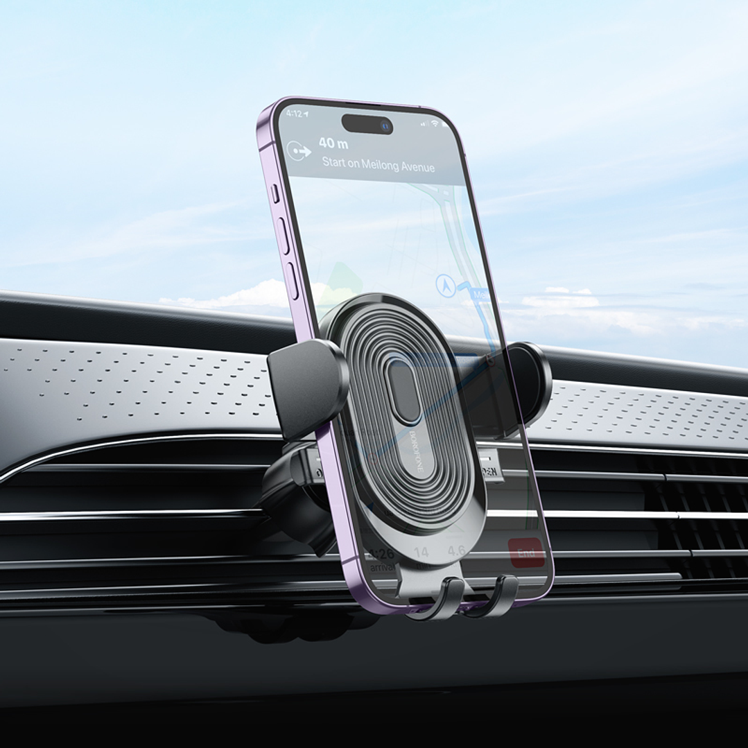 Soporte de Auto Borofone BH84 Experience Negro 6