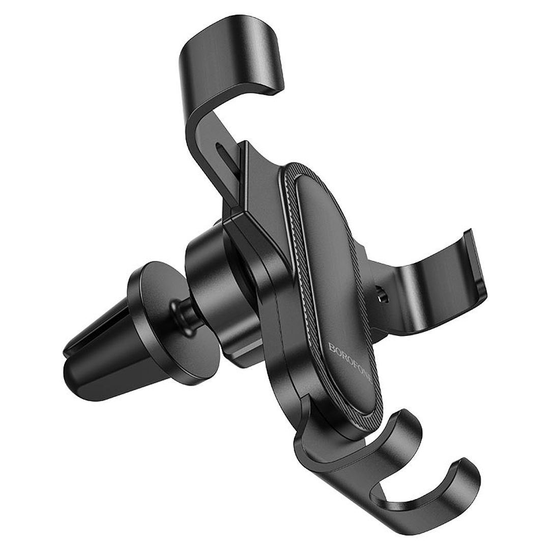 Soporte de Auto Borofone  BH74 Rock Gravity Negro 6